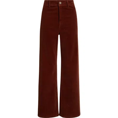 Billabong Free Fall Stretch Cotton Corduroy Pants In Burgundy