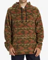 Billabong Furnace Fleece Hoodie In Camel In Brown