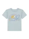 Billabong Girl's Choppy Waters Graphic Tee In Dusk Blue