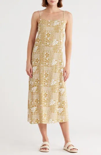 Billabong Golden Hour Maxi Dress In Yellow
