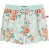 Billabong Good Times Layback Swim Trunks In Mint