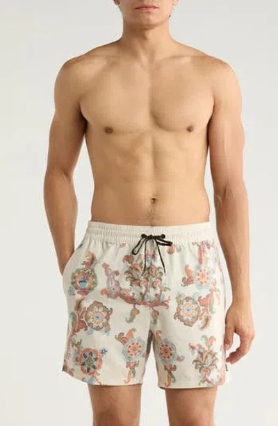Billabong Good Times Layback Swim Trunks In Multi