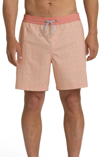 Billabong Good Times Layback Swim Trunks In Pink