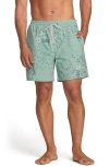 Billabong Good Times Swim Trunks In Green
