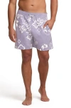 Billabong Good Times Swim Trunks In Light Purple
