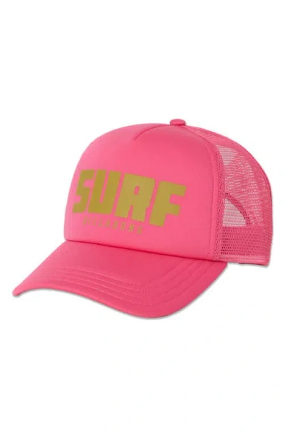 Billabong Grandpa Trucker Hat In Pink