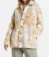 Billabong Happy Camper Shacket In Summer Rain In Multi