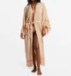 Billabong Head Over Heels Kimono In Brown In Brown