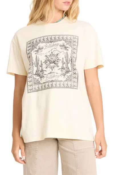 Billabong Heading West Graphic Tee In Gold
