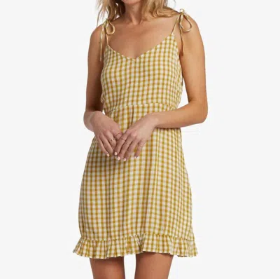 Billabong Heart Breaker Dress In Green