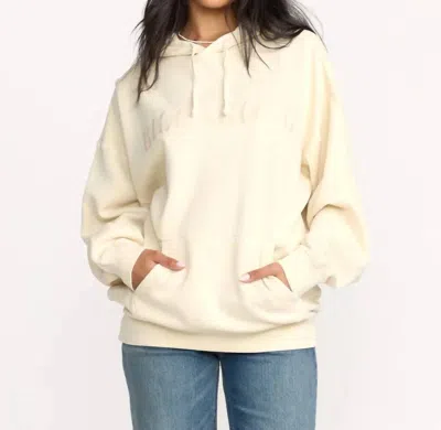 Billabong Hi Tide Dip Hoodie In White Cap In Neutral