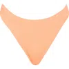 Billabong High Hike Recycled Polyester Blend Bikini Bottoms In Peach Tart