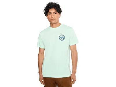 Billabong Hollow Fill Premium Short Sleeve Men's Clothing Sea Glass: Sm In Blue