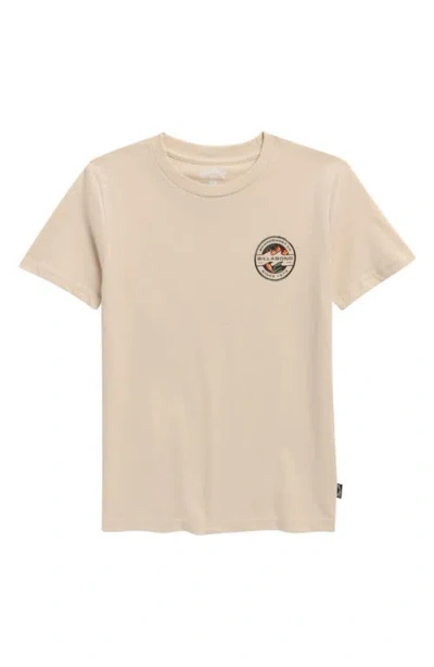 Billabong Kids'  Hollow Graphic T-shirt In Brown