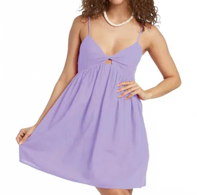 Billabong In A Twist Dress In Purple