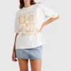 Billabong In Love With The Sun Cotton Graphic T-shirt In Multi