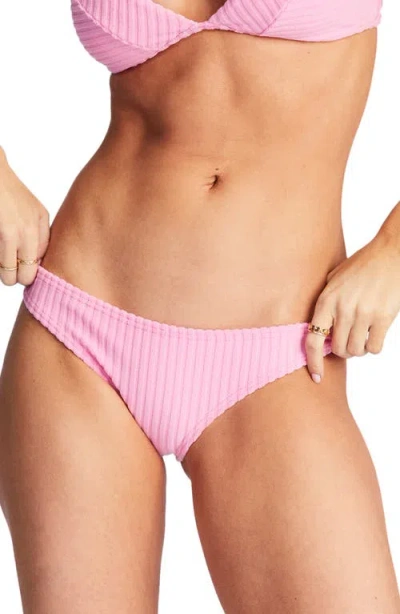 Billabong In The Loop Isla Bikini Bottoms In Pink Skies