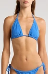 BILLABONG BILLABONG IN THE LOOP RIB STRING BIKINI TOP