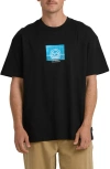 Billabong Incubator Og Cotton Graphic T-shirt In Black