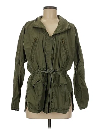 Pre-owned Billabong Jacket In Green