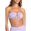 Billabong Josie Summer Hi Drew Multifit Bikini Top In Purple