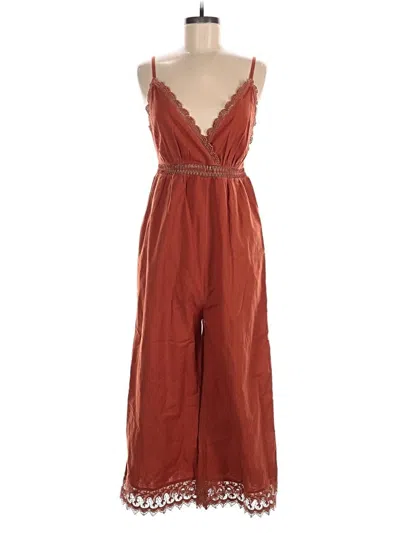 Pre-owned Billabong Jumpsuit In Brown