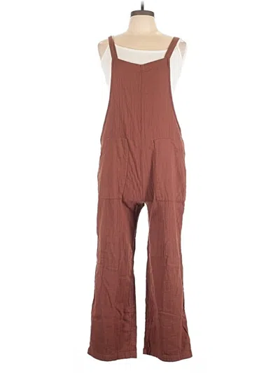 Pre-owned Billabong Jumpsuit In Brown