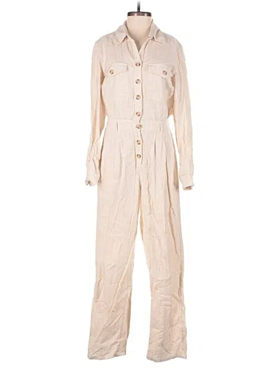 Pre-owned Billabong Jumpsuit In Tan