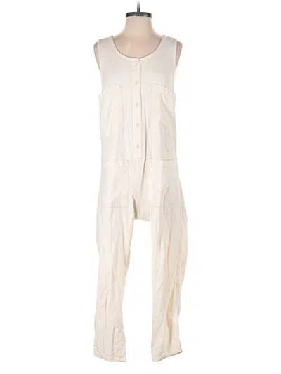 Pre-owned Billabong Jumpsuit In White