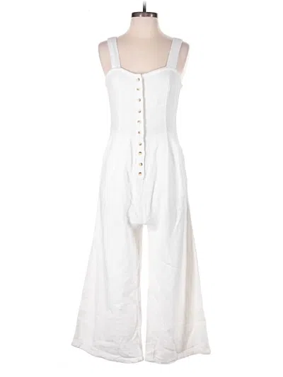 Pre-owned Billabong Jumpsuit In White