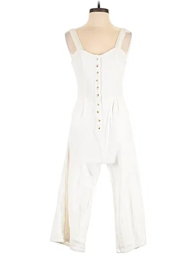 Pre-owned Billabong Jumpsuit In White