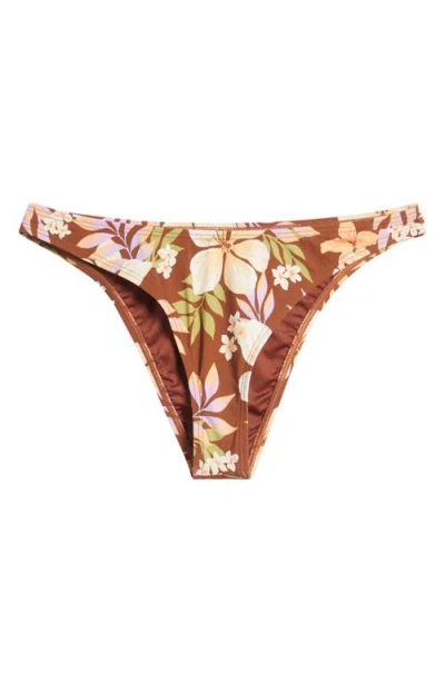 Billabong Jungle Bliss Hike Bikini Bottoms In Toasted Coconut
