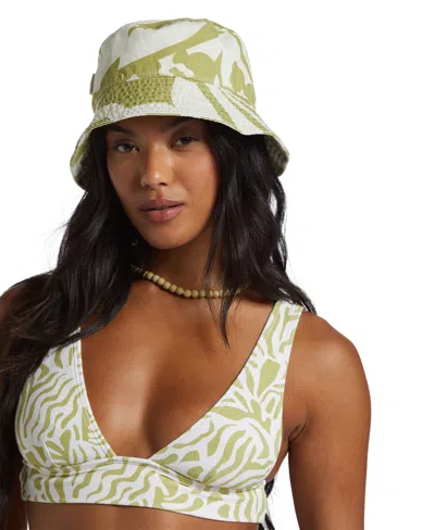 Billabong Juniors' So Beachy Cotton Bucket Hat In Green