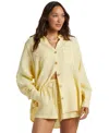 Billabong Swell Gauze Button-up Shirt In Cali Rays
