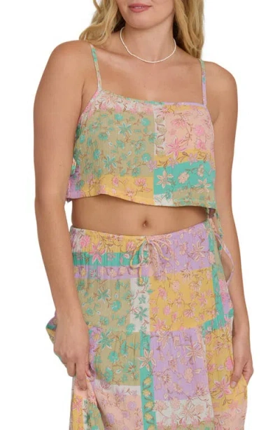 Billabong Just A Girl Crop Tank In Multi