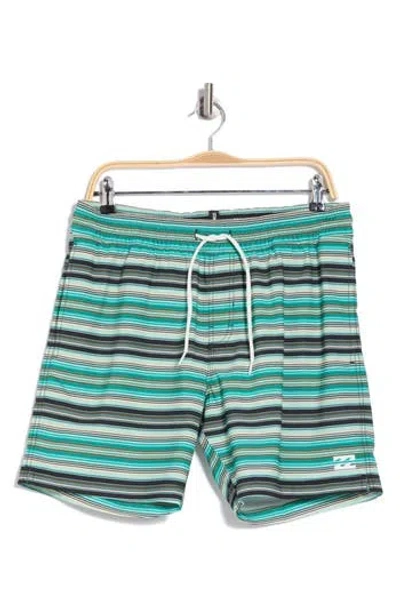Billabong Kai Hybrid Shorts In Camel/teal