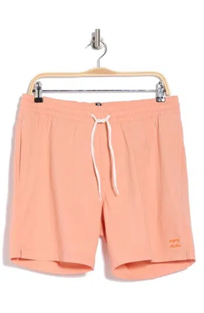 Billabong Kai Hybrid Shorts In Peach