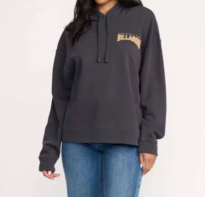 Billabong Keep It Up Hoodie In Black Sands In Multi