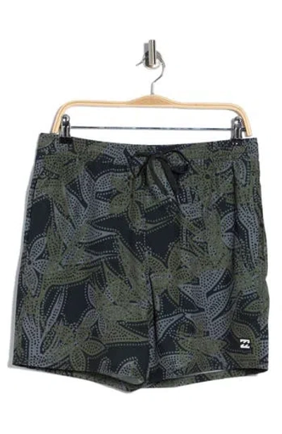 Billabong Kickturn Volley Swim Trunks In Multi