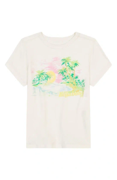 Billabong Kids' Beach Dream Cotton Crop Graphic T-shirt In Pink