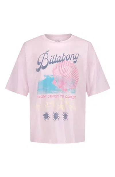 Billabong Kids' Coastal Oversize Cotton Graphic T-shirt