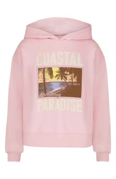 Billabong Kids' Coastal Paradise Hoodie In Pink