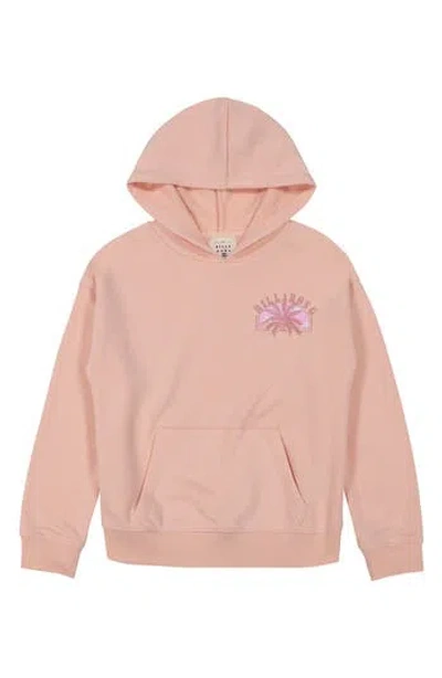 Billabong Kids' Feelin' Free Sweatshirt In Soft Peach