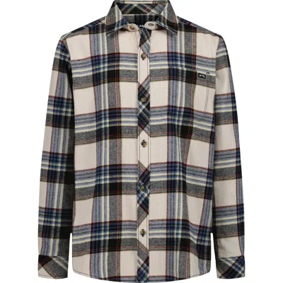 Billabong Kids' Flannel Shirt In Black
