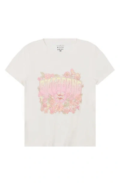 Billabong Kids' Flower Power Cotton Graphic T-shirt