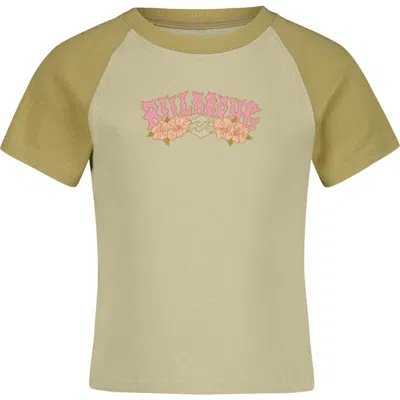 Billabong Kids' Hibiscus Minds Graphic T-shirt In Multi