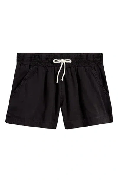Billabong Kids' Hit The Road Denim Shorts In Black
