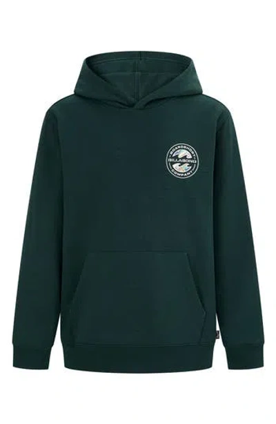 Billabong Kids' Hollow Graphic Hoodie In Green