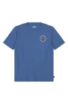 Billabong Kids' Hollow Graphic T-shirt In Arctic Blue Heathe