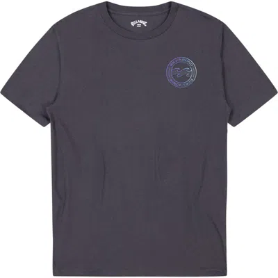 Billabong Kids' Hollow Logo Cotton Graphic T-shirt In Aged Indigo